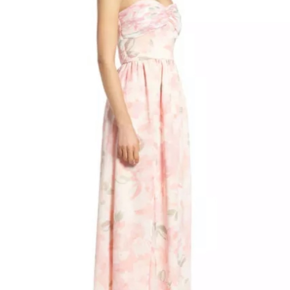 Plum Pretty Sugar “Charlie” bridesmaid dress, Pink, Size 10